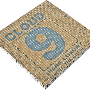 Cloud 9 Cirrus 9mm Thick Carpet Underlay