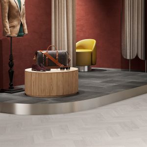 Divine Oak Herringbone