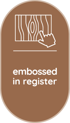 Embossed in Register